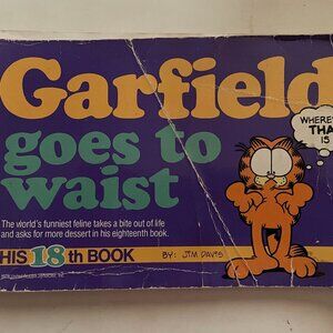 garfield goes to waist 18th book